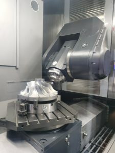 Spindle Rotating Vertical Five-Axis Machining Centers