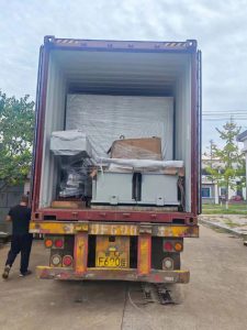 Shipping CNC machines from China