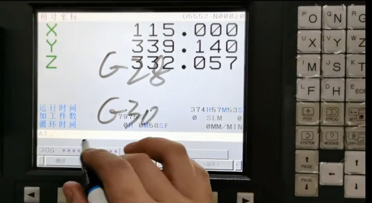 CNC Coordinate System